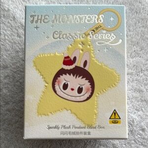 The Monsters Classic Series Sparkly Plush Pendant